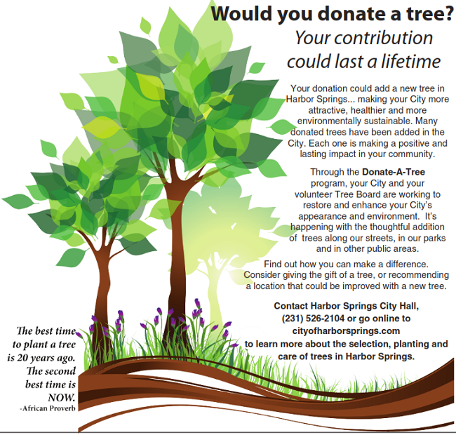 Donate a Tree Harbor Springs